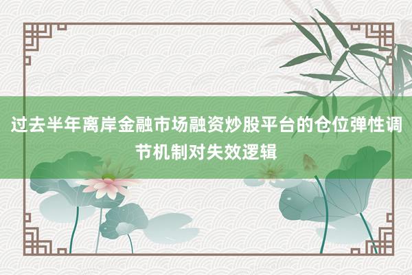 过去半年离岸金融市场融资炒股平台的仓位弹性调节机制对失效逻辑