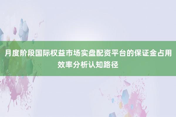 月度阶段国际权益市场实盘配资平台的保证金占用效率分析认知路径
