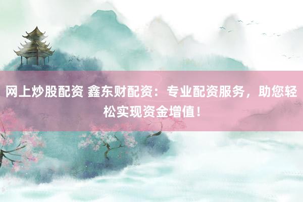 网上炒股配资 鑫东财配资：专业配资服务，助您轻松实现资金增值！
